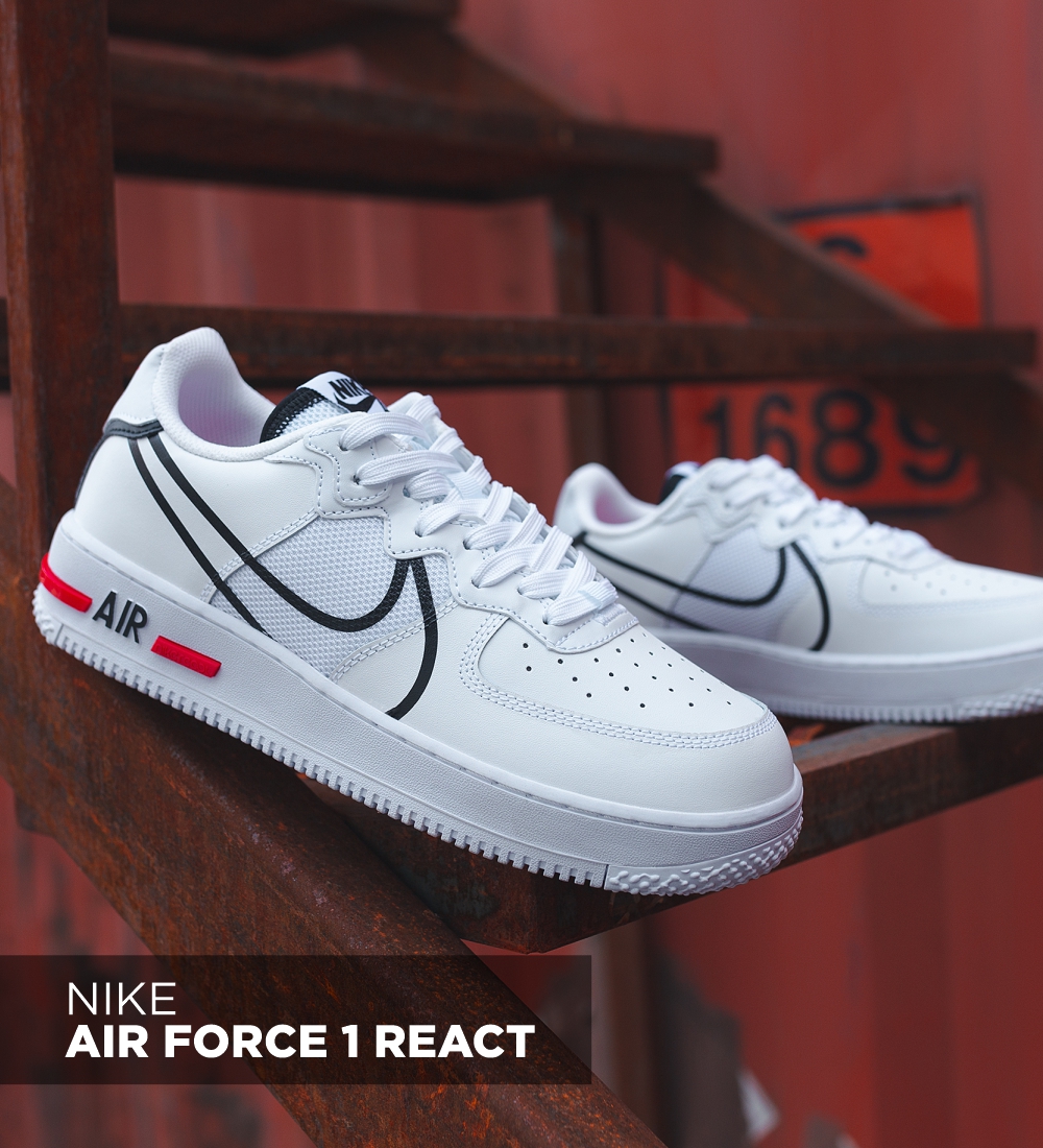 Кроссовки NIKE Air Force 1 React