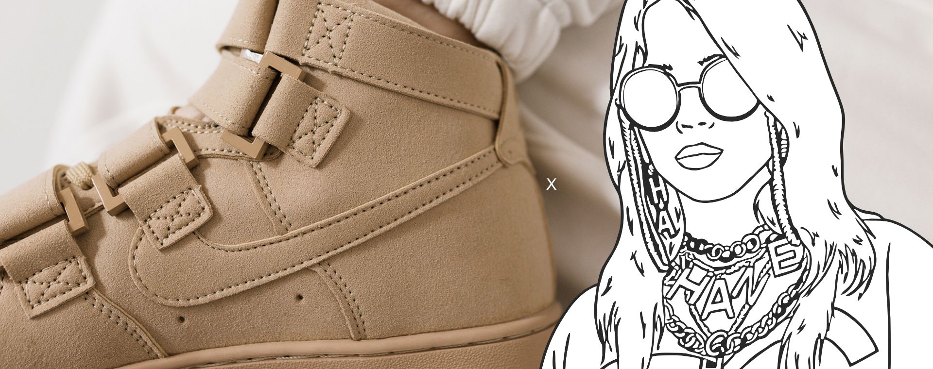 BILLIE EILISH X NIKE AIR FORCE 1 HIGH