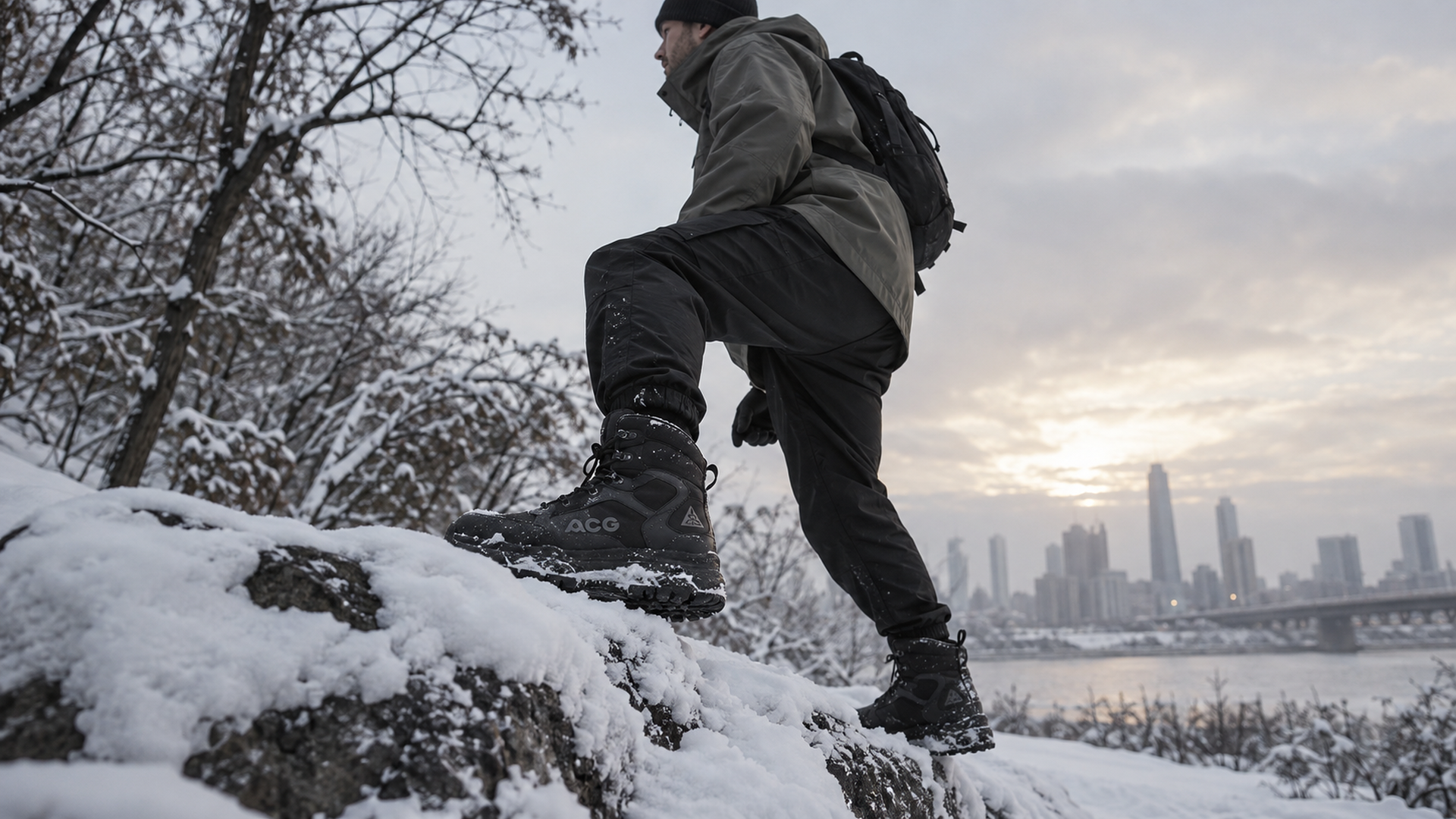 Nike ACG Air Terra Antarktik — снежный зимний маршрут